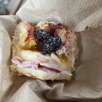 Donut Petit - Inside of a monte cristo! - Donuts Near Me - Alameda, California Donut Petit - Inside of a monte cristo! - Donuts Near Me - Alameda, California