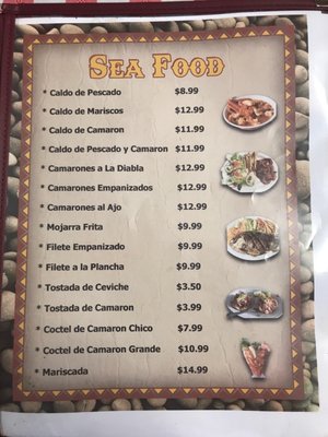 Menu photo 2 Restaurante Y Taqueria Mary Terrell, TX Menu photo 2 Restaurante Y Taqueria Mary Terrell, TX