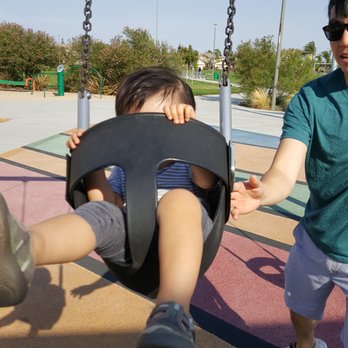 Derr-Okamoto Community Park - Swings - Parks Near Me - Elk Grove, California