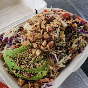Leahi Health Kaimuki - Papaya salad bowl - Juice Bars & Smoothies Near Me - Honolulu, Hawaii Leahi Health Kaimuki - Papaya salad bowl - Juice Bars & Smoothies Near Me - Honolulu, Hawaii