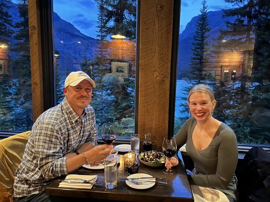Mount Burgess Dining Room at Emerald Lake Lodge by null