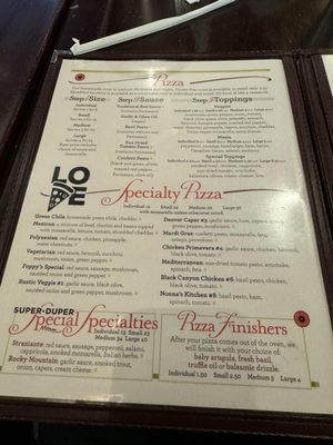 Menu photo 2 Poppy's Pizza & Grill Estes Park, CO Menu photo 2 Poppy's Pizza & Grill Estes Park, CO
