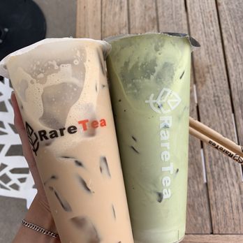 RareTea - Coffee Milk Tea & Signature Matcha Latte - Bubble Tea Near Me - Sacramento, California