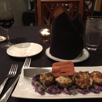 Madeleine's Fusion Restaurant - Crab stuffed mushrooms - New American Near Me - Evansville, Indiana Madeleine's Fusion Restaurant - Crab stuffed mushrooms - New American Near Me - Evansville, Indiana