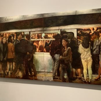香港藝術館 - One piece that captures the chaos that is the MTR - Art Museums Near Me - Hong Kong, HK