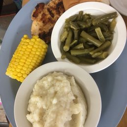 Daily special - meat and theee Daily special - meat and theee