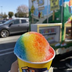Kona Ice of South San Joaquin County - Self made rainbows!!!