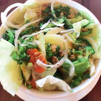 Pho Thinh - Tofu pho - no tofu, extra veggies - Vietnamese Near Me - Spokane, Washington