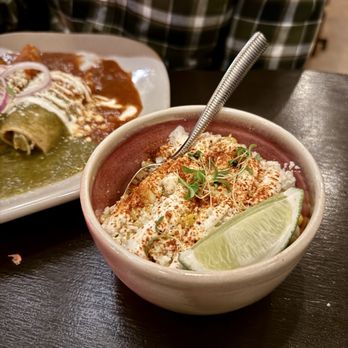 Lona - Side of corn - I'd skip it next time - New Mexican Cuisine Near Me - Nashville, Tennessee