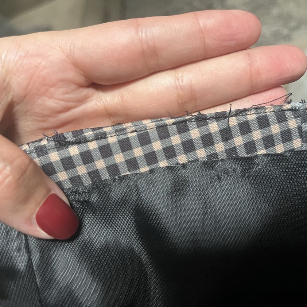 Grace Cleaners - Poor stitch job, damaged fabric - Laundry Services Near Me - Yorkville, Illinois