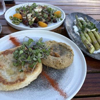 Moon's Daughter - Thompson San Antonio - Hummus. Aspargus. Halloumi Salad. - Mediterranean Near Me - San Antonio, Texas