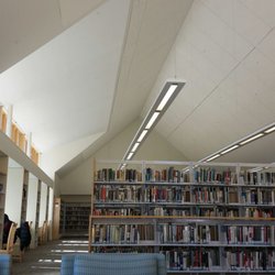 Millis Public Library - The other side of the main reading/working area of the building.