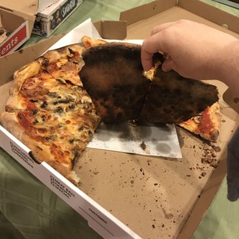 Pizza Masters - How do you let this burnt pizza leave the restaurant?? - Pizza Near Me - Bayonne, New Jersey Pizza Masters - How do you let this burnt pizza leave the restaurant?? - Pizza Near Me - Bayonne, New Jersey