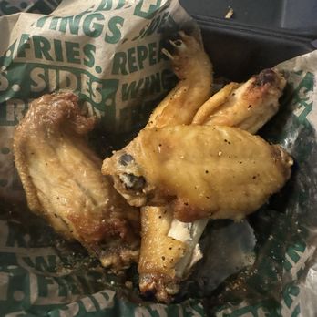 Wingstop - under cooked sour smelling wings - Chicken Wings Near Me - Vacaville, California