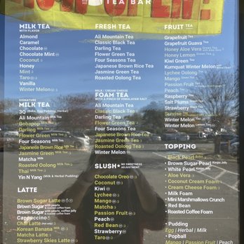 BoBaPoP Tea Bar - Alexandria - Menu - Bubble Tea Near Me - Alexandria, Virginia BoBaPoP Tea Bar - Alexandria - Menu - Bubble Tea Near Me - Alexandria, Virginia