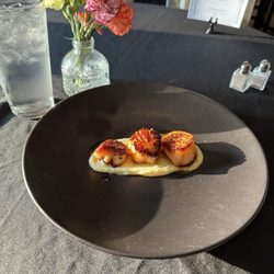 H Bar - Scallop dish, three scallops that I finished in three bites