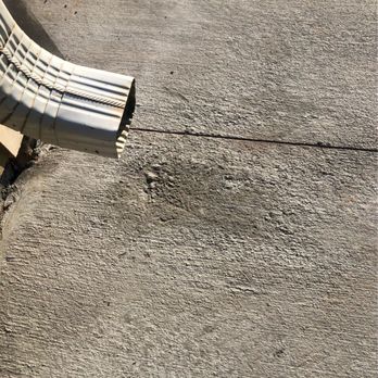 Prime Concrete Solutions - They didn't have a single piece of plastic available when it rained - Masonry/Concrete Near Me