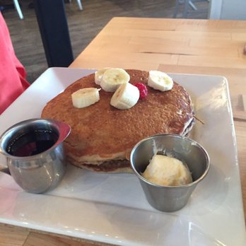 Adair Kitchen - Banana pancakes - New American Near Me - Houston, Texas Adair Kitchen - Banana pancakes - New American Near Me - Houston, Texas