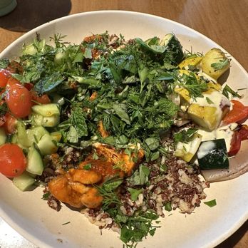 Flower Child - Mediterranean Chicken Kabob - New American Near Me - Chandler, Arizona Flower Child - Mediterranean Chicken Kabob - New American Near Me - Chandler, Arizona