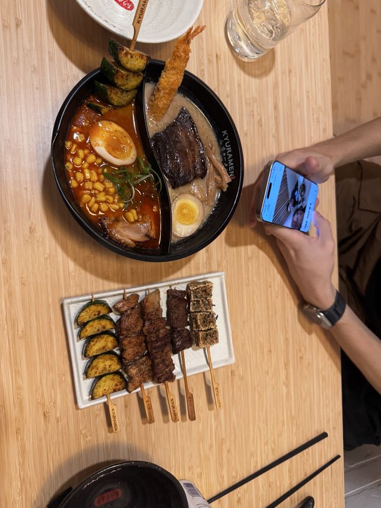 Food from Kyuramen - Brookline