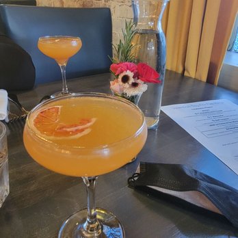 Baker's Wife Bistro - Blood orange moon mimosa - French Near Me - Hampton, Virginia Baker's Wife Bistro - Blood orange moon mimosa - French Near Me - Hampton, Virginia