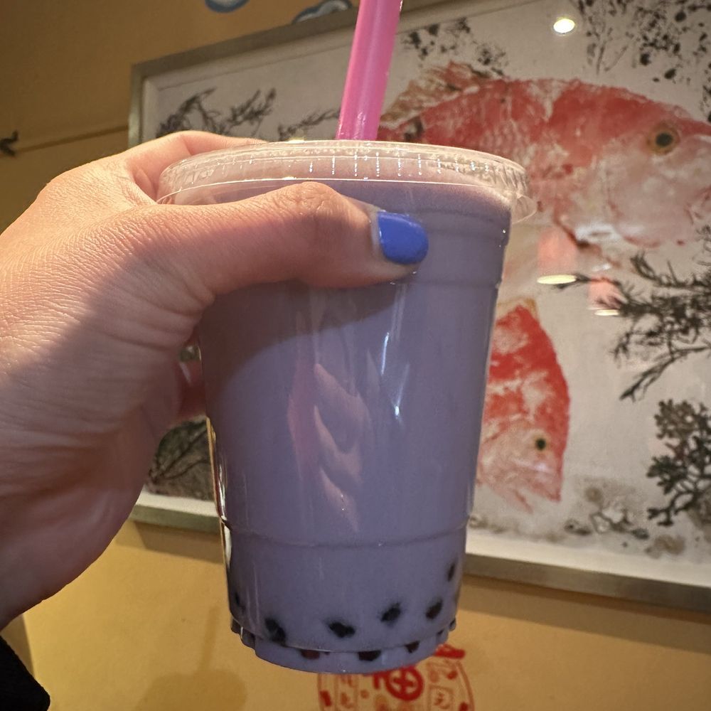 Shanghai Lounge - Warm Taro bubble tea - Asian Fusion Near Me - Washington, DC, District of Columbia