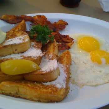 The House Cafe - French toast, eggs & bacon - Cafes Near Me - Richardson, Texas