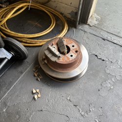 Jiffy Lube - Old brakes