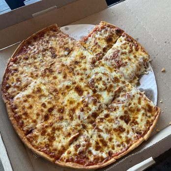 Rosati's Pizza - Half cheese, half pepperoni!! (I told them to out the peoperoni underneath the cheese like a true Chicagoan!) - Italian Near Me - Sugar Land, Texas Rosati's Pizza - Half cheese, half pepperoni!! (I told them to out the peoperoni underneath the cheese like a true Chicagoan!) - Italian Near Me - Sugar Land, Texas