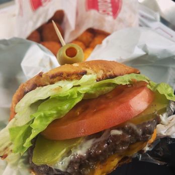 Swensons Drive-In - Galley boy with fried mushrooms and tater tots! - Burgers Near Me - Cleveland, Ohio