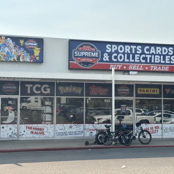 Supreme Card Shop - Front of the store - Hobby Shops Near Me - La Mesa, California Supreme Card Shop - Front of the store - Hobby Shops Near Me - La Mesa, California