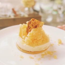 Salt New American Table - Melon cheesecake