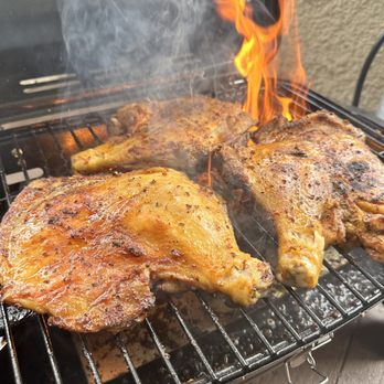 Meat Spot - a close up of a chicken on a grill - Delis Near Me - Watertown, Massachusetts