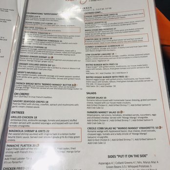 Mango Mangeaux - Menu - New American Near Me - Hampton, Virginia