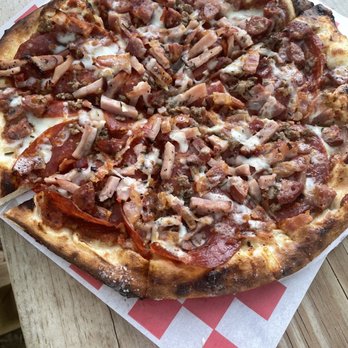 Dizzy Pies - The Harry Hines (if you are a meat-lover, this is the pizza for you!). - Pizza Near Me - Montgomery, Texas