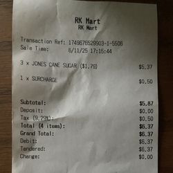 R K Mart - Prices and fees
