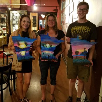 Joyful H'Arts Studio - Gail has Great Skills of Talent & Personality to help you create your own painting! Wonderful attitude & understanding! - Paint & Sip Near Me
