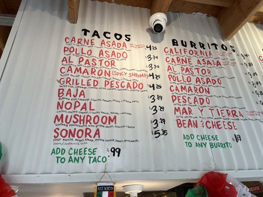 Menu photo 7 The Taco Stand Laguna Beach, CA