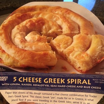 Trader Joe's - The goat cheese inside is very much like what u get in Greece. Flaky crunchy outside. - Grocery Near Me - Southlake, Texas Trader Joe's - The goat cheese inside is very much like what u get in Greece. Flaky crunchy outside. - Grocery Near Me - Southlake, Texas