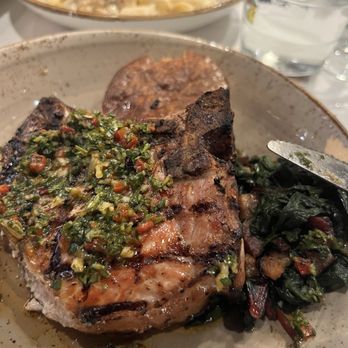 Old Ebbitt Grill - Duroc Pork Chop - Bars Near Me - Washington, DC, District of Columbia