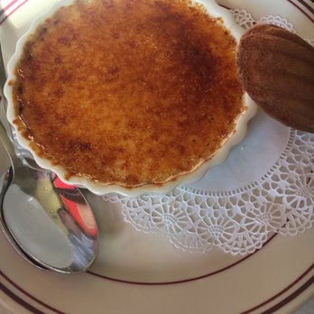 Le Diplomate - creme brûlée - Brasseries Near Me - Washington, DC, District of Columbia