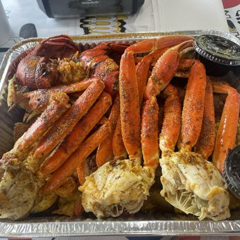 Krab Kingz - SEASIDE PLATTER - Seafood Near Me - Pflugerville, Texas