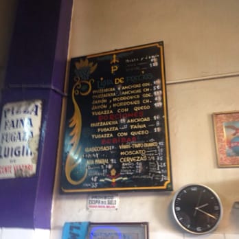 Pirilo - Very simple and historical menu. The lovely one that nobody wants to change. - Pizza Near Me - Buenos Aires, C