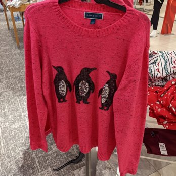 Macy's - Sweater with sequined penguins - Department Stores Near Me - Burnsville, Minnesota