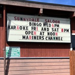 Sunnydale Saloon - The Outside Sign