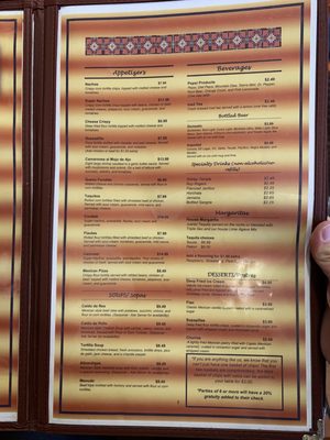 Menu photo 4 La Casa Don Miguel Cedar City, UT Menu photo 4 La Casa Don Miguel Cedar City, UT