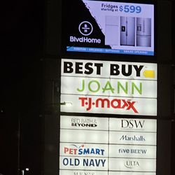 Best in the West Shopping Center - Signs