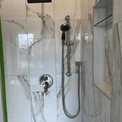 North Anoka Plumbing - New shower plumbing