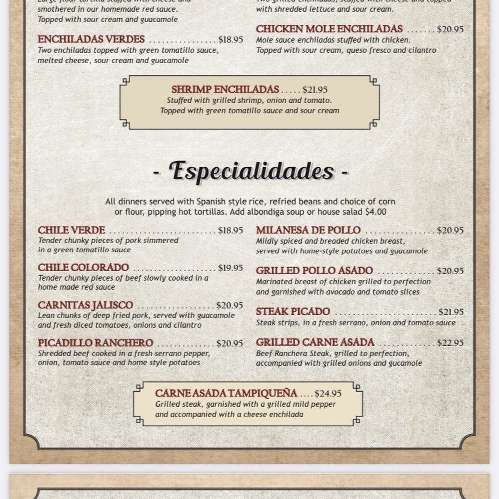El Zarape - El Zarape menu in Cypress. - Mexican Near Me - Cypress, California