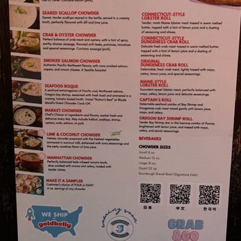 Pike Place Chowder - Menu - Seafood Near Me - Seattle, Washington Pike Place Chowder - Menu - Seafood Near Me - Seattle, Washington